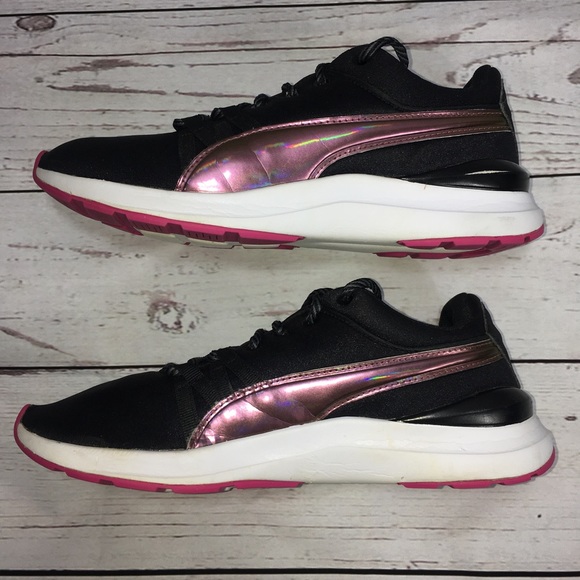 SOLD! Puma Women’s Black Adela Trailblazer Sneaker - Picture 3 of 8